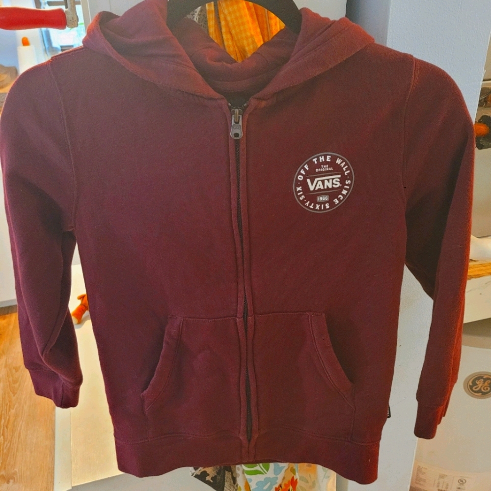 Original VANS Youth Sweater Jacket Size 6/L